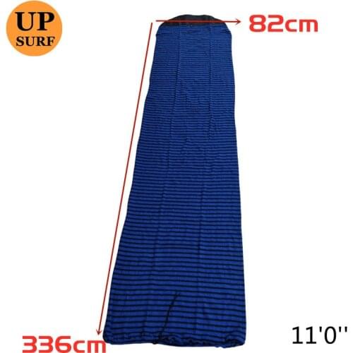 SUP Board 11ft * 82cm Surf protective bag Surfboard Socks Cover 11ft Black with White /Blue Color Quick-dry Surfboard Sock