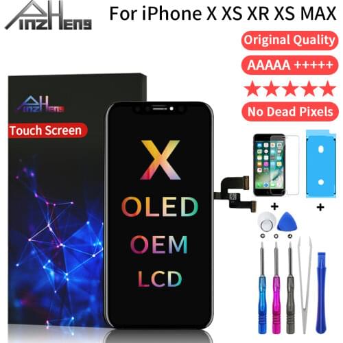 AAAAA Screen LCD For iPhone X XS XR XS MAX OLED OEM Display With 3D Touch Replacement For 11 TFT Assembly LCD Original Quality