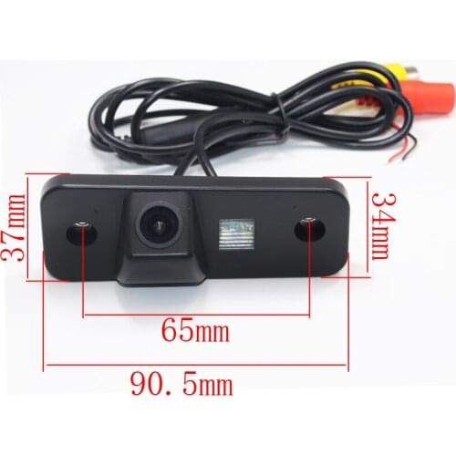 HD CCD Car Back Up Parking Rear View Reverse Camera For Hyundai SANTA FE Azera Santafe Parking vehicle camera WaterProof
