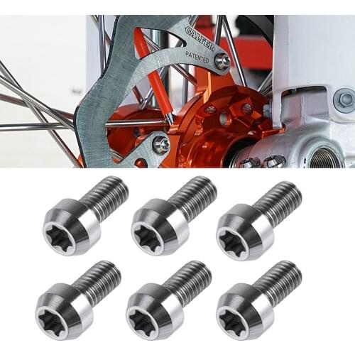 Disc Brake Rotor Bolts For KTM 125-530 SX SXF XC XC-F EXC EXC-F XCW Husaberg FE250 FE450 FE501 TE125 Huaqvarna TC FC TX FX TE FE