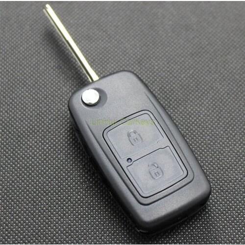2 PCS PINECONE for CHERY A5 FULWIN TIGGO E5 A1 COWIN EASTER Car Key Case 2 Buttons Uncut Blade Remote Key Shell