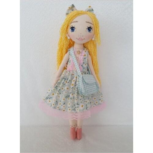 Handmade Natural Cloth Baby (SARI SCALP) 38 Cm