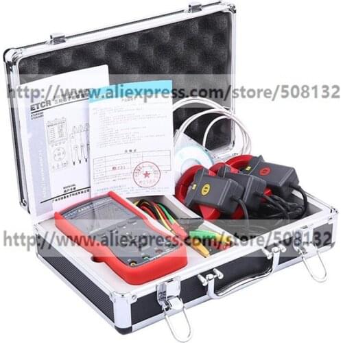 ETCR4400 Three-phase Digital Phase Volt ampere Meter Clamp Meter Three-phase Voltammeter Multifunctional Volt-ampere