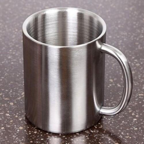 304 Stainless Steel Double Wall Titanium Drinks Coffee Candle Mug Cup Container Drinkware for Kitchen Accessories equipment tool