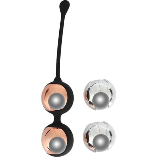 Metal Vagina Ball Ben Wa Balls Shrink Yin Vagina Excercise Device Vaginal Tightening Training Balls For Women Adult Sex Products