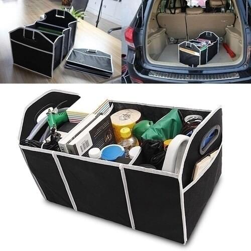 Car Trunk Organizer Car Toys Food Storage Container Bags Box Auto Interior Accessories