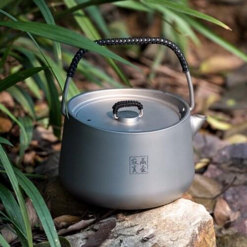 Fire Maple Prajna titanium teapot outdoor camping cookware stove kettle 1L portable