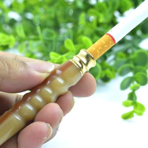 Horns Thread Shape Pipes Smoking Pipe Portable Cigarette Holder Filter Tobacco Pipe Gifts NarguileSmoke Mouthpiece