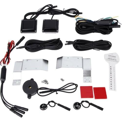 12V Universal Blind Spot Detection Monitoring System Kit BSD Monitor Sensor