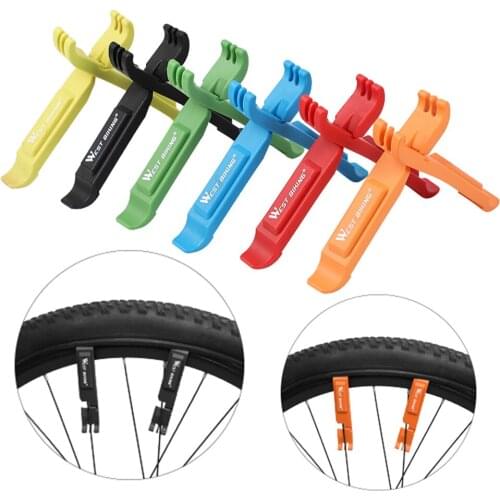 2Pcs Bicycle Tire Tyre Lever Opener Breaker Wheel Spoke MTB Mountain Rode Bike Repair Tools