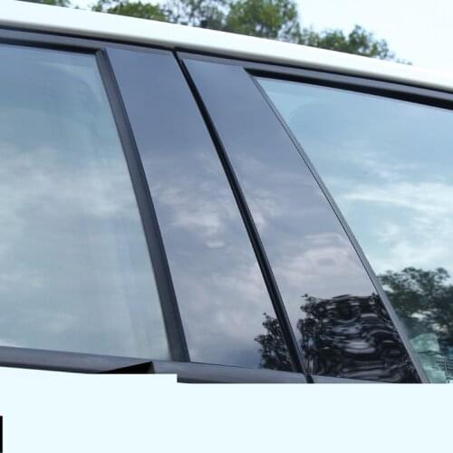 Brightly PC Window Middle Pillar Decorated/Protective Plate/Cover For Kia K2 K3 K4 KX5 Sportage R CB052