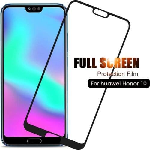 Tempered Glass For Huawei Honor 10 Protective Glass Screen Protector Honor 10 Glass Honor10 Film 5.84" COL-L29 L29 Full Cover 9H