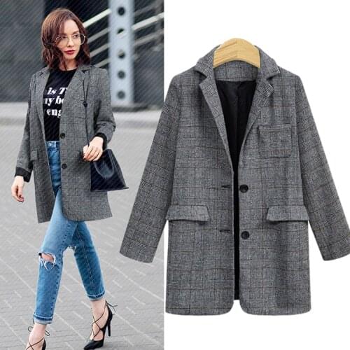 Zioksy Women's Long Blazers