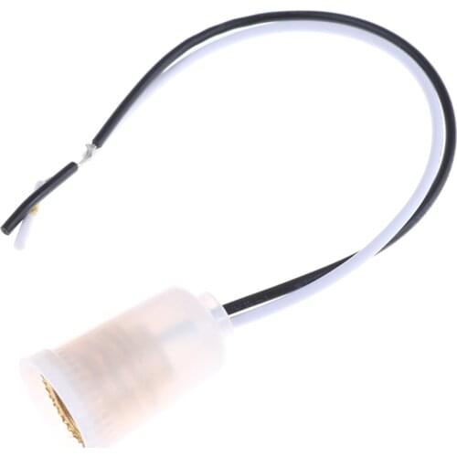 1PCS Lamp Socket With Wire LED Light Bulb Lamp Holder Converter Adapter BS Material E12 Lamp Base Holder