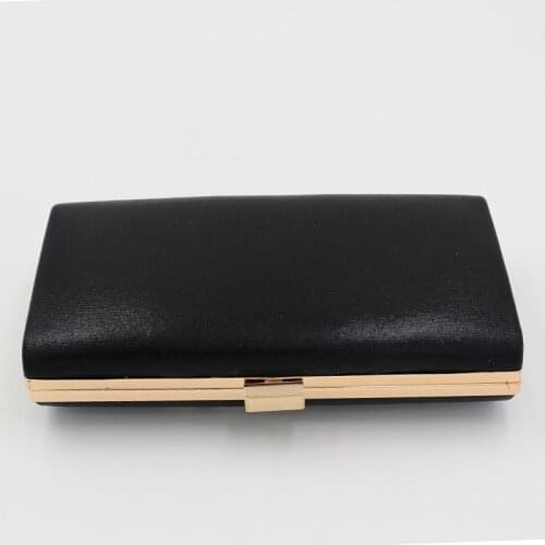 20 x 12cm box clutch minaudiere metal frame with plastic cover wholesale obag frame purse handle handbag accessories