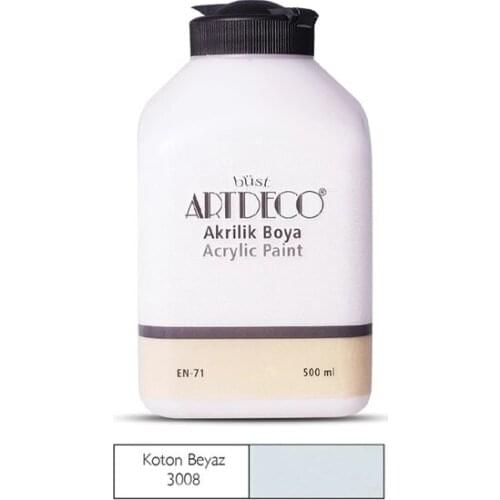 SERESSTORE Artdeco Acrylic Wood Paint 500 ml Cotton White