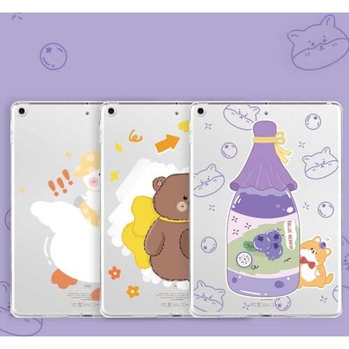 For ipad Pro 9.7 2016 Case A1673 A1674 Soft TPU Silicone Back Cover For ipad 9.7 2018 6th Gen Air 1 2 Case for iPad 10.2 Air 3