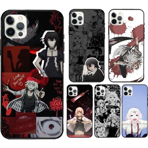 Juuzou Suzuya Tokyo Ghoul Cover Case For iPhone XR X XS MAX 12 Mini 11 Pro Max 5S 6S 7 8 Plus SE 2020 Coque