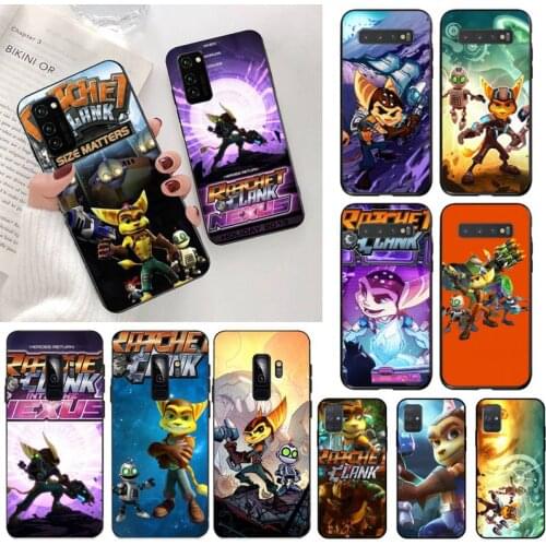 Game Ratchet and Clank Phone Case for Samsung S20 plus Ultra S6 S7 edge S8 S9 plus S10 5G lite 2020