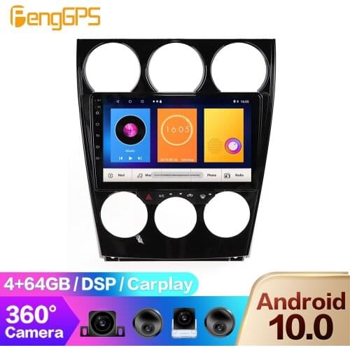 For Mazda 6 2006-2012 Android Radio DVD Player Multimedia GPS Navigation 360 Panorama camera Car Stereo Touchscreen Carplay WIFI