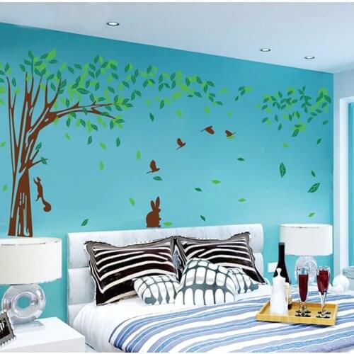 Наклейки деревья на стену Duknow China At AliExpress