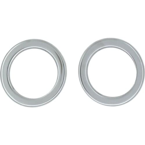 For Renault Clio 4 Sport Tourer Chrome Fog Frame-2012-2015 Chromium Styling Modified Accessories Stainless Steel