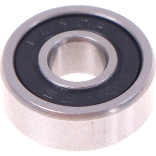 10pcs Double Shielded Miniature High-carbon Steel Deep Groove Spherical Carbon Steel Miniature Bearings 605RS
