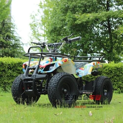 New Small Beach Off-road Non-slip Four-wheel Brushless Motor Double Disc Brake System Electric Go Karts
