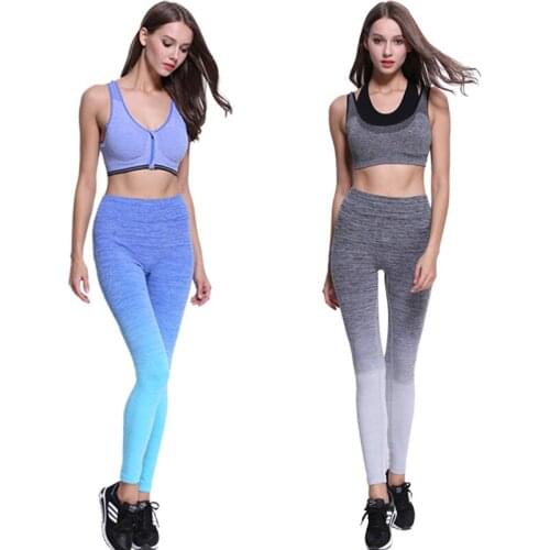 Sports High Waist Elasticity Fitness Leggings Yoga Running Leggings Bodybuilding Clothes Tights Body Shapers Outdoor Gym Pants