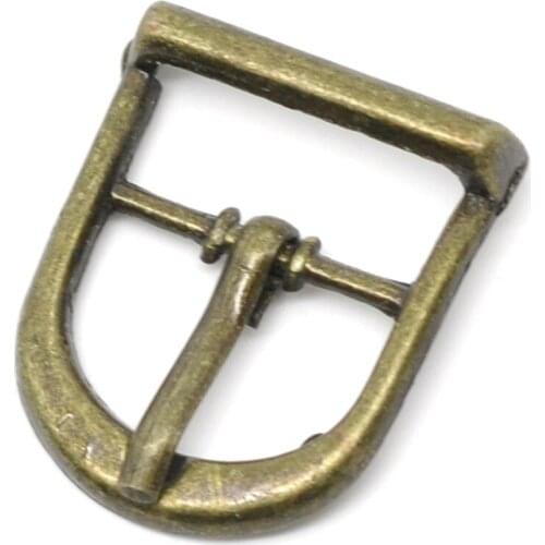 10Pcs Vintage Antique Bronze Tone Buckles Clasps DIY Shoes Bags Accessories 22x19mm(7/8"x6/8")