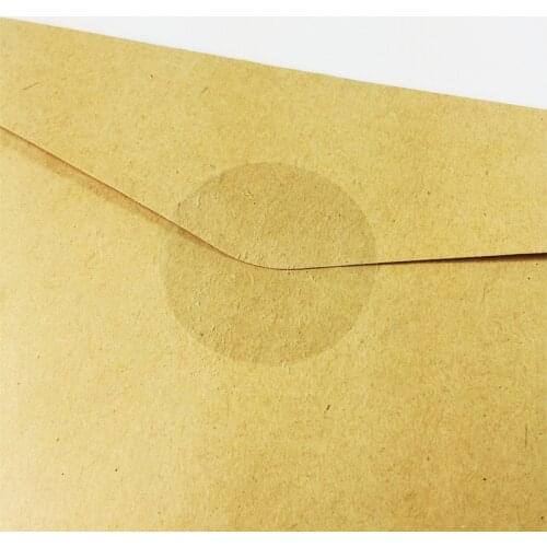 240PCS/Lot Transparent Round DIY Multifunction Sticker for Gift Packing/Cute 40MM diameter Round Clear Gift seal sticker