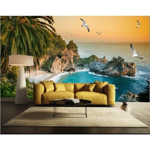 The custom 3D murals, Dream beautiful seascape papel de parede,living room sofa TV wall children bedroom wall paper