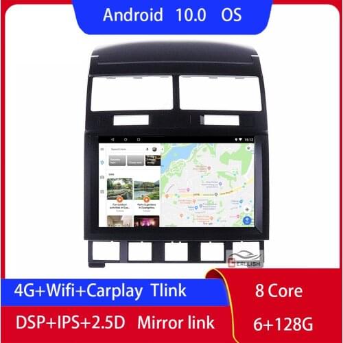 For Volkswagen Touareg GP 2002-2008 2009 2010 Android Stereo Auto Autoradio Carplay Car Radios 1 Din Gps Reproductor Multimedia