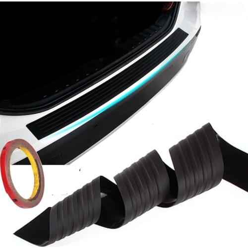 Car Styling Trunk Rubber Rear Guard Bumper Protector Trim Cover For KIA Toyota BM W Chevrolet Mazda Audi Lada Seat Opel Ford