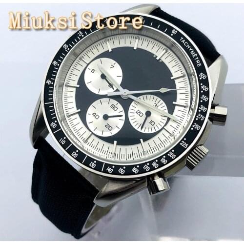 BLIGER 40mm Top Luxury Sterile Mens Casual Sports Watch Sterile Dial Date Luminous Waterproof Mens Automatic Watch