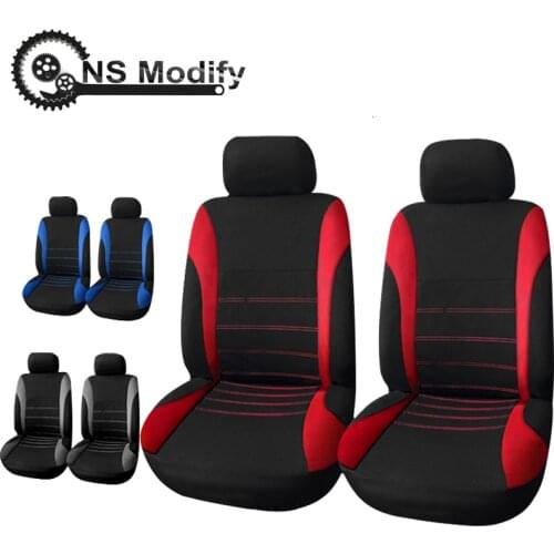 NS Modify Car Seat Covers Universal Auto Front Seat Cover Protectors Styling Automotive Seat Protector Pad Car Interior Supplies