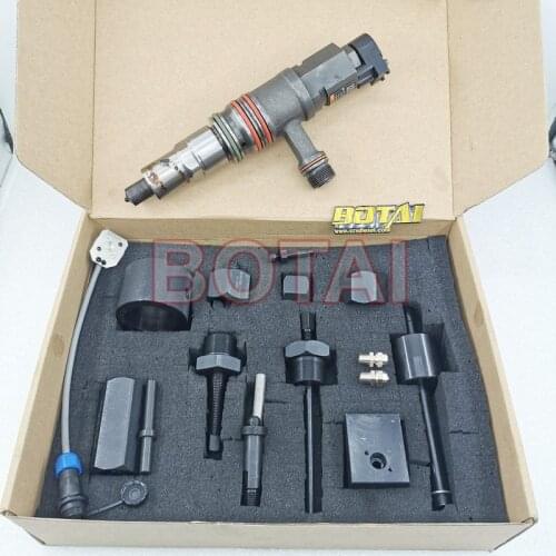 DIESEL COMMON RAIL LORANGE L'ORANGE INJECTOR DISMOUTING DISASSEMBLE MEASURE REPAIR TOOLS WITH FUEL COLLECOR AND ADAPTOR