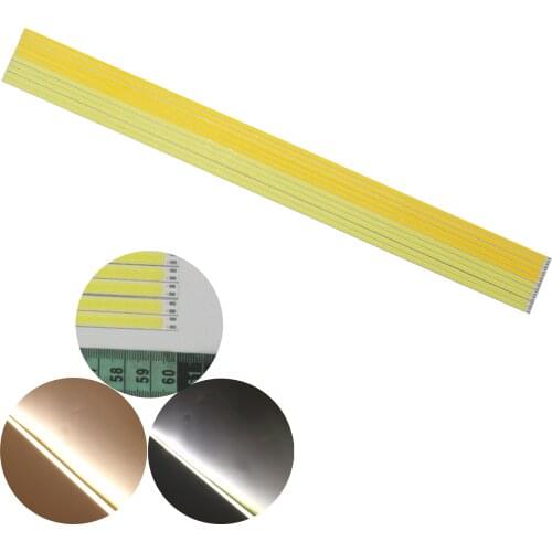 5PCS flexible LED COB Strip 600x6mm 16W 12V DC Bar light cob tubes Warm White for DIY Outdoor Camping Lamp COB led bulb