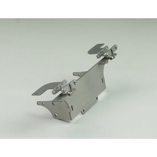 Toy Car 1/14 Rc Truck IVECO Metal Headstock Rotating Bracket Fixed Turnover Bracket