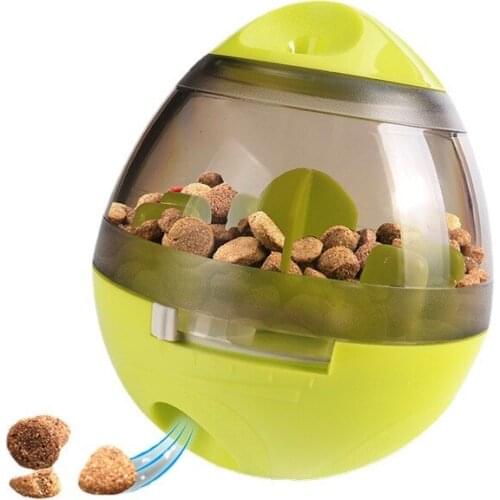Dog Toys Tumbler Food Distribution Leaking Ball Slow Feeder Molar Pet Interactive Training Toys for Small Medium Dogs Pets