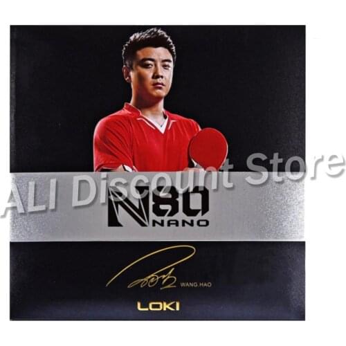 LOKI N80 High-density Yellow Sponge Table Tennis Rubber Pips In High Sticky Strong Spin Ping Pong Rubber for Loop and Control