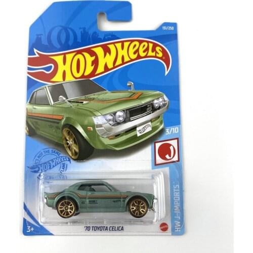 2021 Hot Wheels Cars NO.151-185 TOYOTA CELICA 94 AUDI AVANT RS2 DATSUN 510 1/64 Metal Diecast Model Car Toys