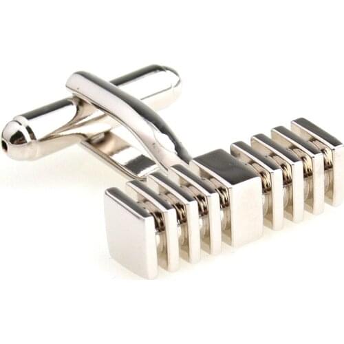 Lepton Fashion Rectangle thread Cufflinks, Simplicity Design cufflink Gift cufflinks for men, Wholesale Free Shipping