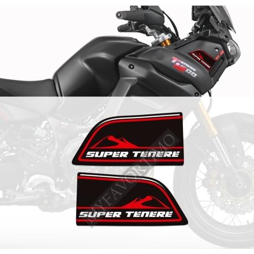 For YAMAHA SUPER TENERE 1200 XT DX Z XT1200ZE XT1200Z Kit Trunk Luggage Cases Tank Pad Protector Stickers Decal 2019 2020 2021