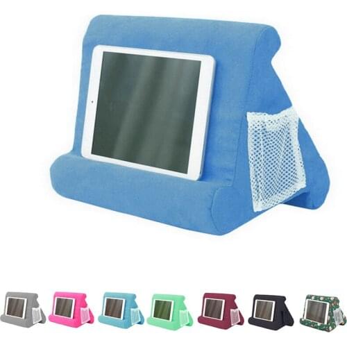 Laptop Holder Tablet Pillow Foam Desk Multi-Purpose Bracket Laptop Cooling Pad for iPad Tablet Stand Holder Lap Rest Cushion
