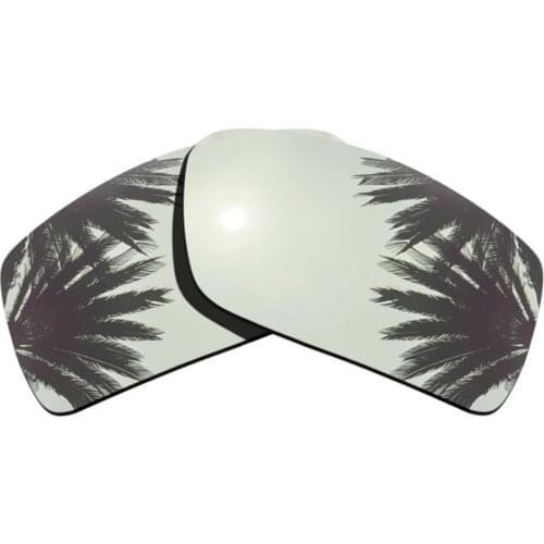 Silver Mirrored Polarized Replacement Lenses for Scalpel Sunglasses Frame 100% UVA & UVB