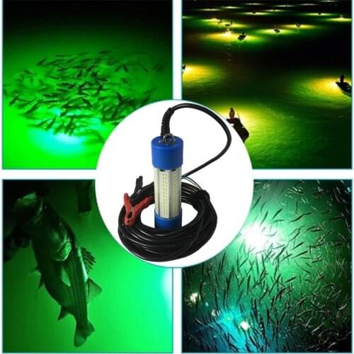 5 M 150 W 12V LED Underwater Fishing Light IP68 Waterproof Lures Fish Finder Lamp Attracts Prawns Squid Krill
