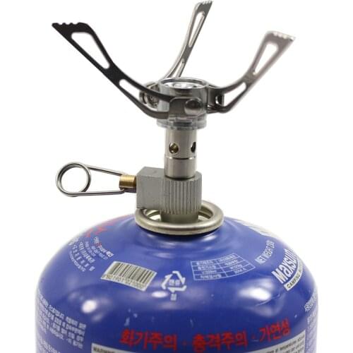 Camping Equipment Stove Adapter Gas Cylinder Outdoor Gas Burner Portable Mini Stove Butane Stove Adapter Camp Grill Burner