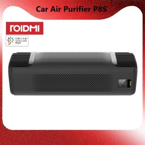 Youpin Roidmi Smart Car air purifier P8S for car air cleaning In Addition To Formaldehyde Haze Purifiers Intelligent Household