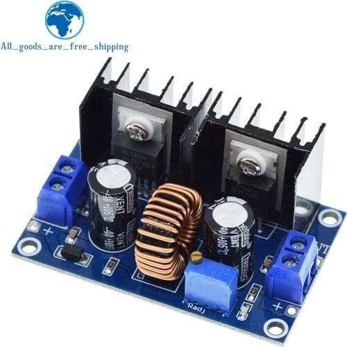 TZT MH-ET LIVE Max 8A 200W DC-DC Step Down XL4016 PWM Adjustable 4-40V To 1.25-36V Step-Down Board Module